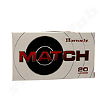 Hornady Match .308 Win BTHP 10,89g/ 168gr - 20 Büchsenpatronen