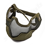 Invader Gear Steel Face Mask - OD Green Bild 2