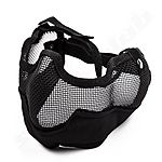 Invader Gear Steel Face mask - Black Bild 2