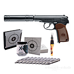 Legends PM KGB CO2 Pistole 4,5mm Stahl BBs im Kugelfang-Set Bild 2