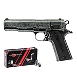 ME 1911 Sport Schreckschusspistole antik look inkl. Platzpatronen Bild 2