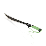 MP9 Zombie Hunting Knife Machete Schwarz Grün Bild 2