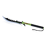 MP9 Zombie Hunting Knife Machete futuristische Klinge Bild 2