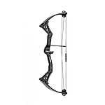 Man Kung Besra MK-CBK1-BK Kinder u. Jugend Compound Bogen Bild 2