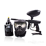 New Legion Rush Paintball Markierer Set mit Maske, HP-System und Loader Bild 2