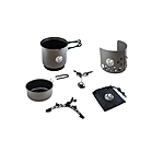 Optimus Elektra Kochsystem Gasbrenner Kochtopf Set Bild 2