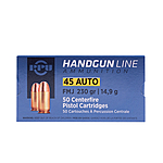 PPU Patrone .45 ACP VM 230grs / 14,90g - 50 Stk. Bild 2
