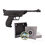 Perfecta S3 Luftdruckpistole 4,5mm Diabolo - Spar-Set