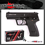 Rhm RG 96 Schreckschusspistole schwarz 9 mm P.A.K. + 50 Platzpatronen