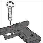 Glock 45 Crossover Selbstladepistole .9mm Luger im umfassenden Glock Set 