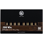 RWS DK .308Win 10,7g 165grs Bchsenpatronen Doppelkern Bild 2