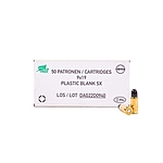 RWS Pistolenpatronen Plastic Blank SX 900 Luger 50 Schuss Bild 2