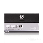 RWS Subsonic HP .22 lfB 2,6g / 40grs KK Munition Bild 2