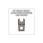 Real Avid Master-Fit 5/8 Muzzle Device / A2 Buttstock Extension Tube Wrench