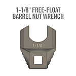 Real Avid Master-Fit Wrench Head 1-1/8 Free-Float Barrel Nut Bild 2