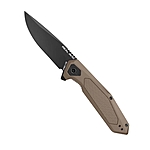 Real Avid RAV-3 Assisted Opener Messer Linerlock schwarz tan Bild 2