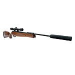 Remington Sabre Luftgewehr Federdruck Knicklauf 4,5mm Diabolo Holzschaft Zielfernrohr