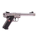 Ruger Mark 4 Target Pistole Stainless Threaded 5,5 Zoll .22 lr Bild 2