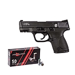 S&W M&P9c Schreckschusspistole 9mm + Platzpatronen Bild 2