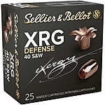 Sellier & Bellot XRG Defense .40 S&W 130grs 25 Schuss Bleifrei Bild 2