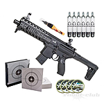 Sig Sauer MPX CO2 Gewehr 4,5mm Diabolos - schwarz - im Set Bild 2