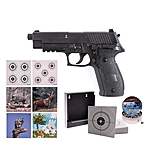 Sig Sauer P226 CO2 Pistole 4,5mm Diabolos Zielscheiben Set Bild 2