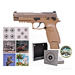 Sig Sauer P320-M17 CO2 Pistole 4,5mm Diabolos im Zielscheiben-Set Bild 2