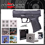 Springfield XDM Compact CO2 Pistole 4,5mm Stahl BBs im Zielscheiben-Set Bild 2