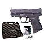 Springfield XDM compact CO2 Pistole Kal. 4,5mm Stahl BBs im Koffer-Set Bild 2