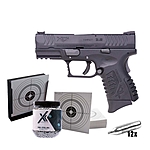 Springfield XDM compact CO2 Pistole Kal. 4,5mm Stahl BBs im Set Bild 2
