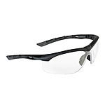 Swiss Eye Lancer black Schutzbrille / Sportbrille mit klarem Glas