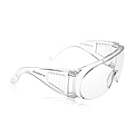 Swiss Eye S-1 Schutzbrille fuer Brillentraeger clear