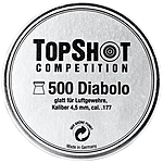 TOPSHOT Competition 4,5 mm Diabolo glatt 500 Stk Bild 2