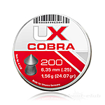 UX Cobra Spitzkopf Diabolos .6,35mm 200 Stk Bild 2