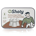 Umarex Mr. Shoty Spitzkopf Diabolos glatt 4,5 mm 0,60 g 425 Stk