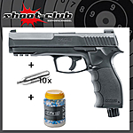 Umarex T4E HDP 50 CO2 Defense-Training-Marker .50 schwarz im Set im Set mit Kreidekugeln Bild 2