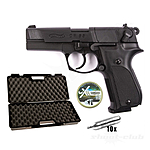 Walther CP88 CO2 Pistole schwarz 4,5mm Diabolos - Koffer-Set Bild 2