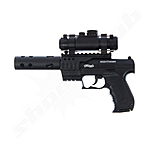 Walther Night Hawk Co2 Pistole NBB 4,5mm Diabolos schwarz Bild 2