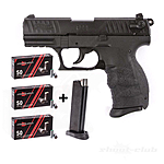 Walther P22Q Schreckschuss brniert 9mm P.A.K. im Platzpatronen-Set Bild 2