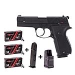 Walther P88 brniert Schreckschusspistole 9mm P.A.K. - Platzpatronen-Set Bild 2