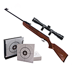 Weihrauch HW 50 M/II Luftgewehr Zielfernrohr + Scheiben Set Bild 2