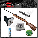 Weihrauch HW 50S Luftgewehr Set Zielfernrohr + Diabolos Bild 2