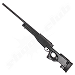 Well L96 MB-01 Upgraded 6mm Airsoft Sniper - schwarz Bild 2