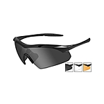 Wiley X Schießbrille Vapor Set mit 3 Wechselgläsern - taktische Sonnenbrille