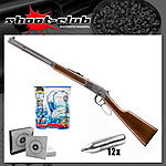 Wingun Legends Cowboy Rifle Airsoft CO2 Gewehr ab 18 im Set Bild 2