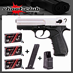 Zoraki 2918 Schreckschuss 9mm P.A.K. Matt-Chrom im Platzpatronen-Set Bild 2
