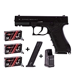 Zoraki 917 schwarz-chrom Schreckschusspistole 9 mm P.A.K. im Platzpatronen-Set Bild 2