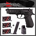 Zoraki 918-P Schreckschusspistole 9 mm P.A.K. Brniert im Platzpatronen-Set Bild 2