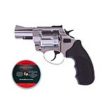 Zoraki R1 Schreckschussrevolver 2,5 Zoll Chrom 9mm R.K. - Set Bild 2