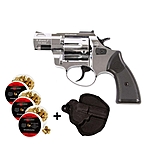 Zoraki R2 Schreckschussrevolver 2 Zoll Chrom 9mm R.K. - Holster-Set Bild 2